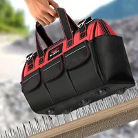 DELIXI ELECTRIC Sac à outils Matériel électrique Sac de rangement spécial Oxford Sac étanche épaissi résistant à l'usure 6