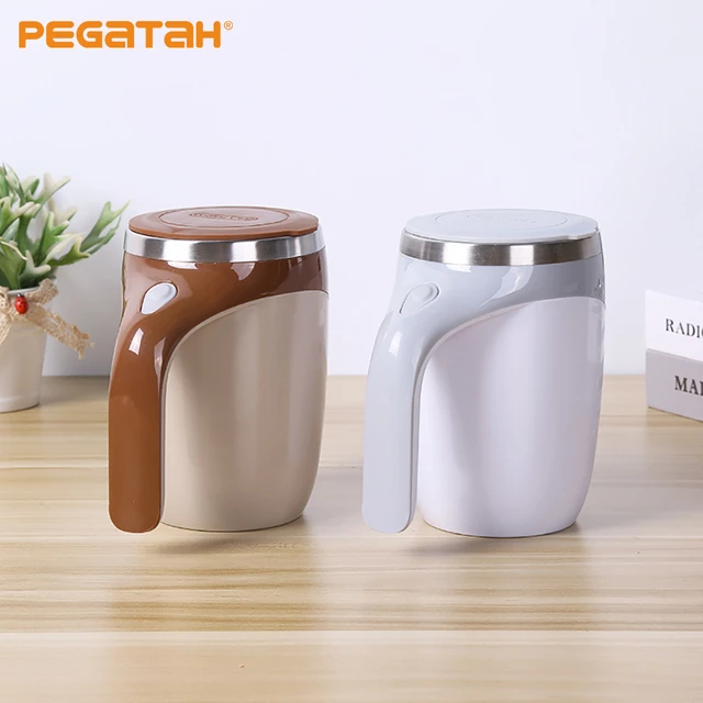 Automatic Stirring Magnetic Mug Rechargeable Model Stirring Coffee Cup  Electric Stirring Cup Lazy Milkshake Rotating Cup - AliExpress