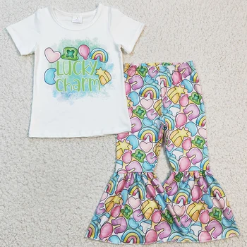 Lucky Girls Bell Pants Set 1