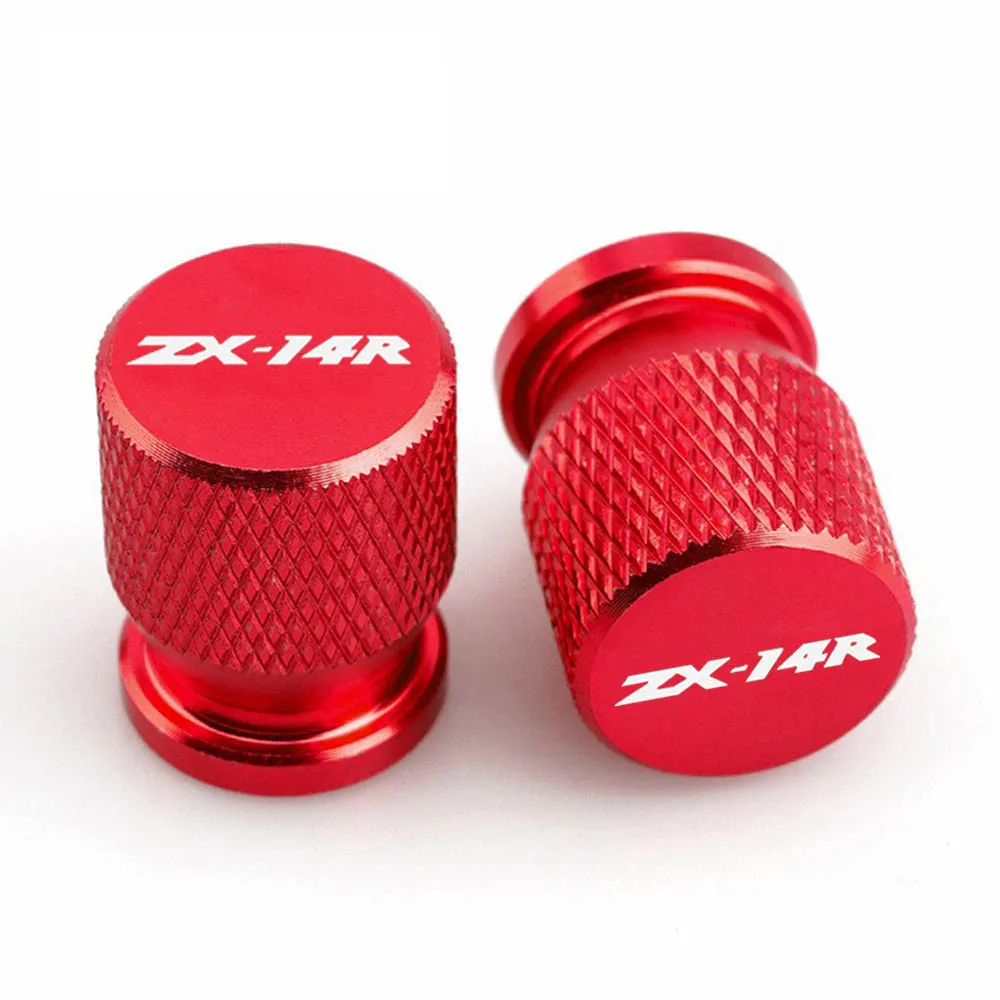 

For Kawasaki NINJA ZX14R ZX 14R 2012-2022 CNC Aluminum Motorcycle Tire Valve Core Air Port Stem Cover Caps Plug Accessories