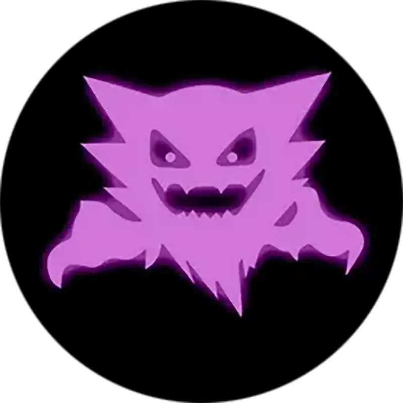 Stylish Black Gengar Phone Grip and Stand Holder