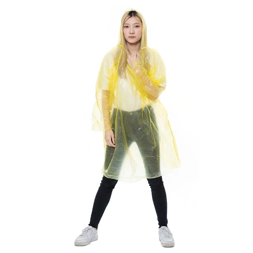 Family Pack of 3 Rain Coats Waterproof Disposable Plastic Rain Poncho Foldable Lightweight for Outdoor Camping/Recreation/Hiking waterproof raincoat