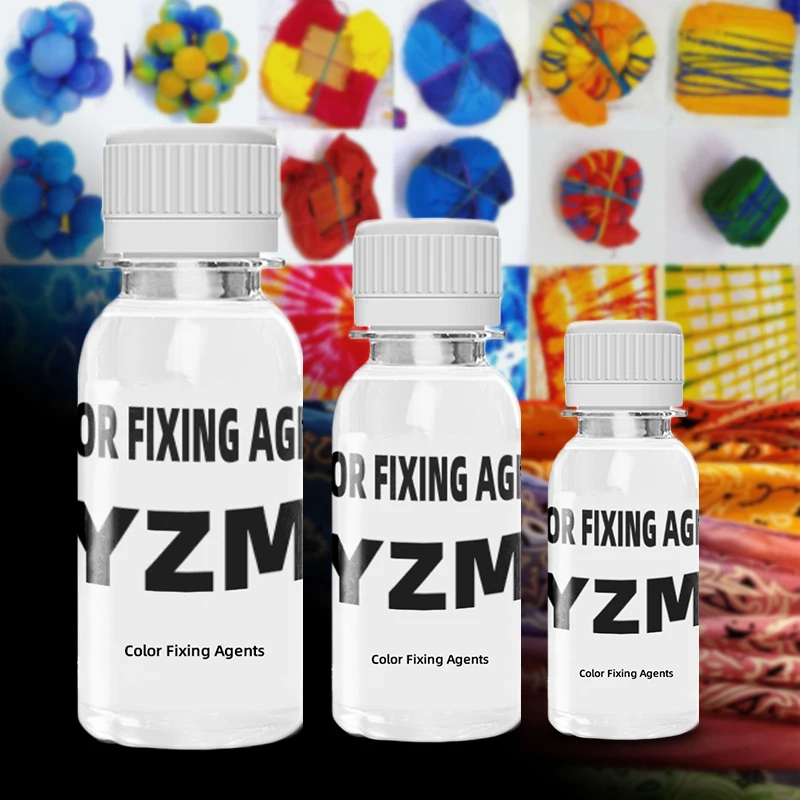 60ml Tie Dye Fixing Agent Formaldehyde-Free Natural Anti-Fading And Color-Locking Clothes Fabric Fixing Agent Color Protect