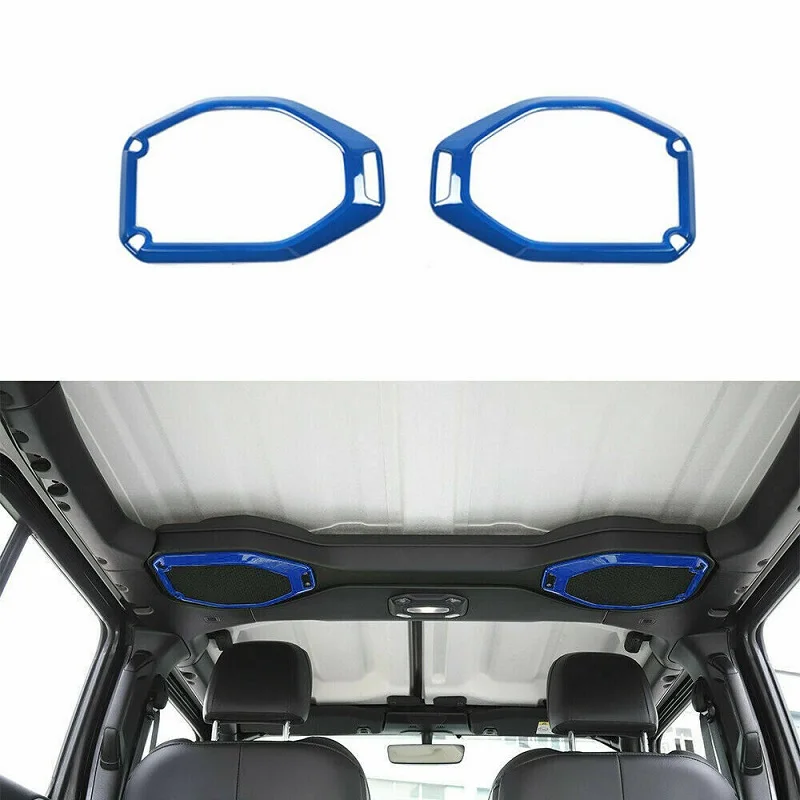 Rear Window Right & Left Hinge Covers Trim For 2018-2021 Jeep Wrangler JL JLU