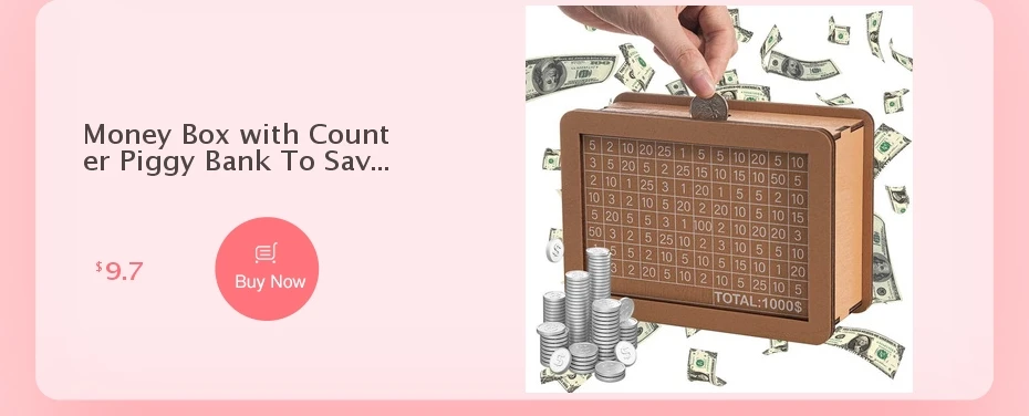 Description Picture 3 of itemMoney Box with Counter Piggy Bank To Save Goals Cash Box 1000/200/3000/5000/10000 Euro Save Money Boxes alcancia electronica