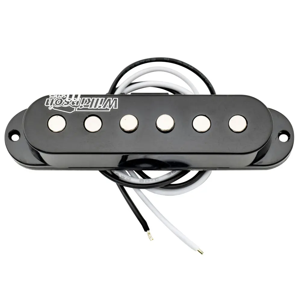 Wilkinson LOW GAUSSヴィンテージトーンセラミックストラトスタイルのギター用ピックアップセット、ホワイト : Wilkinson LOW GAUSS Vintage Voice ST Strat Ceramic