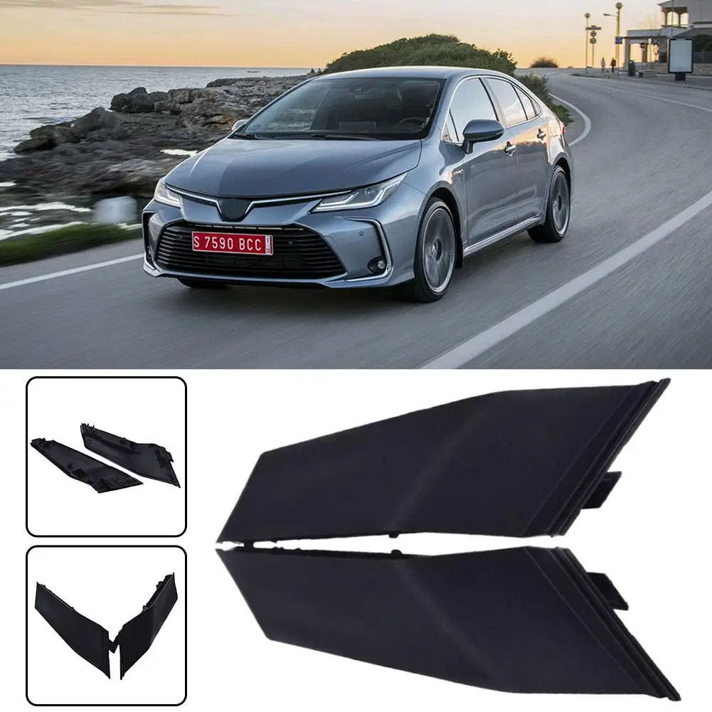 Car Front Windshield Wiper Side Cowl Cover Trim Accessories for Toyota Corolla 2014 2015 55083-02010 A2H3 windshield cowl grille cover windshield molding trim