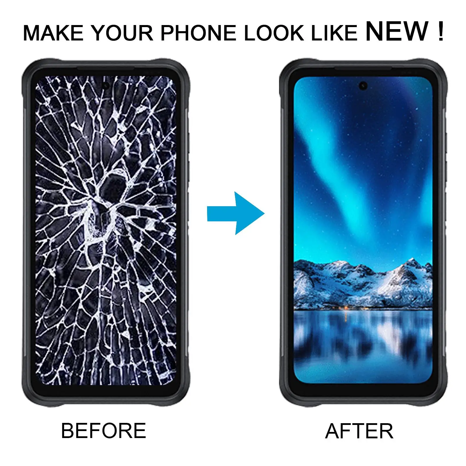 Original LCD Screen UMIDIGI BISON 2 Pro LCD Screen with Digitizer Full Assembly Mobile Phone LCD Display Replacement Parts