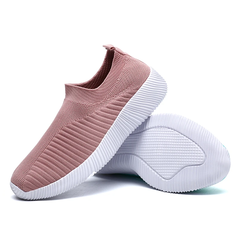 Premium Women's Slip-On Loafers - High-Quality Vulcanized Sneakers
