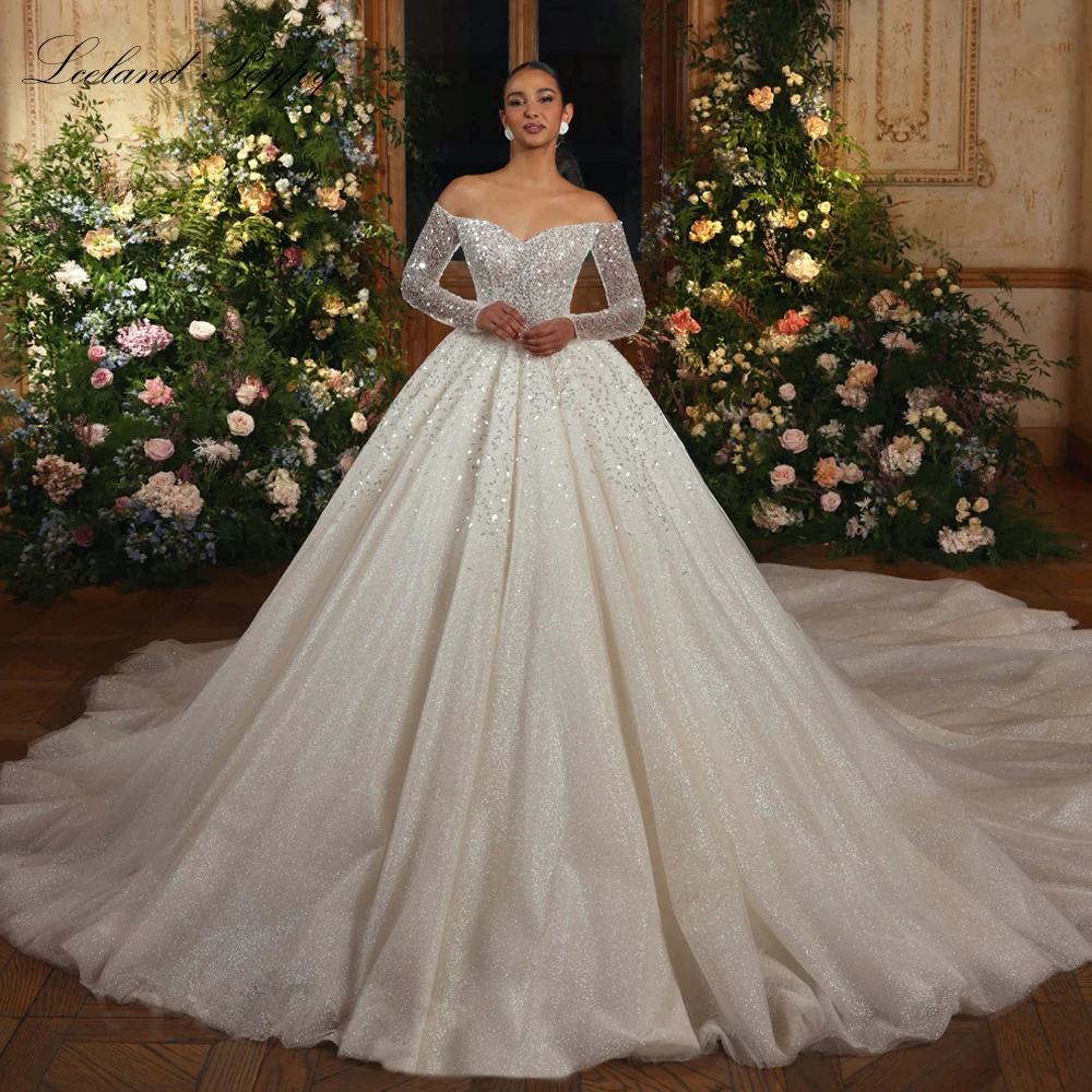 Wedding Dress Elegant Boat Neck | Long Satin Train With 3/4 Sleeves | Bride  Gown With Pockets | Custom Sizing Boat Neck Gown, image size:1000x1000