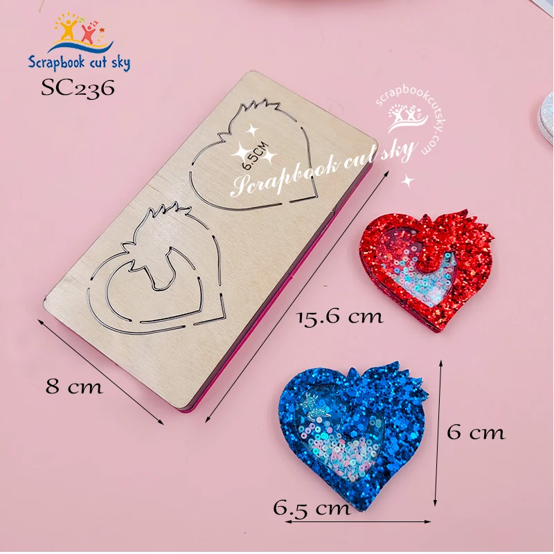 

ScrapbookCutSky-SC236 Деревянный нож для резки, используемый с машиной