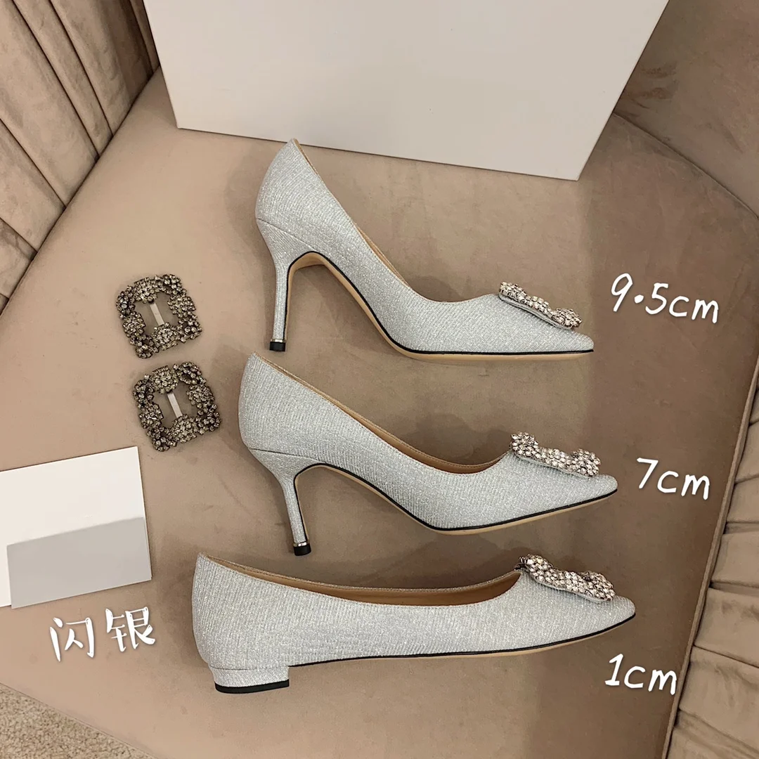 

Women's Pumps Genuine Leather Ladies Party Shoes Pointed Toe Thin Heels Pumps Hot Sell Dress Shoes Luxury Brands Casual Pumps