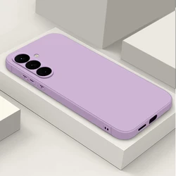 Premium Soft TPU Silicone Phone Case - Enhanced Protection and Sleek Design - Samsung A57 (Grass Purple)