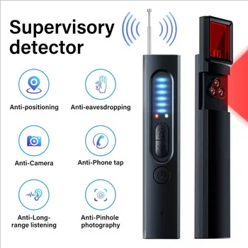 Hidden Camera Detector Anti-Spy Car GPS Tracker Listening Device Bug RF Wireless All Signal Scanner Gadget Security Protection 2