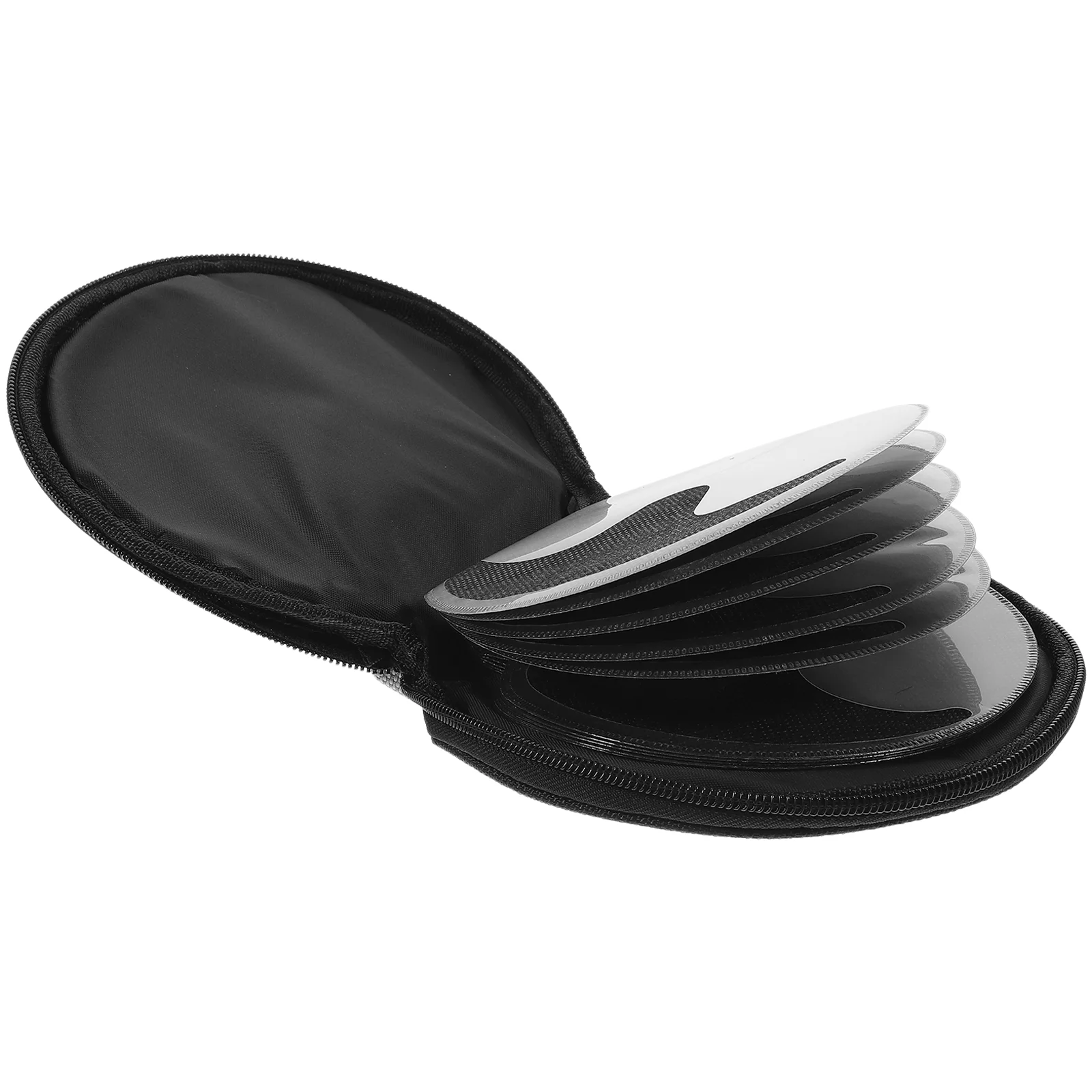 

Автомобильная сумка для компакт-дисков на молнии, бытовой бумажник, портативные зажимы для связывания, защитный держатель, органайзер большой емкости