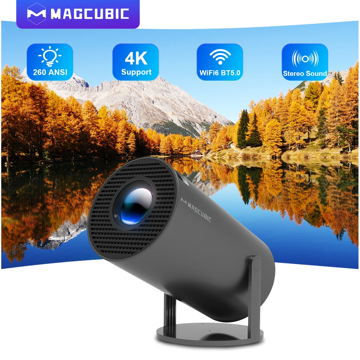 Magcubic-proyector-port-til-para-exteriores-dispositivo-con-Android-11 ...