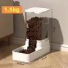 1pc/2pcs 1.5kg/3.3L Convenient And Stylish Automatic Pet Feeder And Water Bowl Set For Indoor Dogs/Cats 3