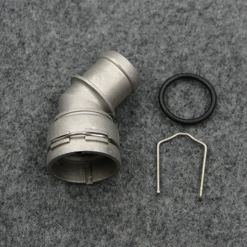 EGR Water Pipe Connector Apply to Bora Passat Jetta CC tiguan Touran superb Octavia Golf 4 Heating Water Pipe Joint Aluminium
