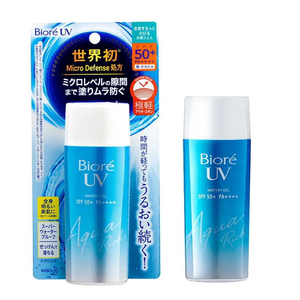 50/90ml Sunscreen Cream Spf50 Gel Mineral UV Filters Isolation Lotion Moisturizing Whitening Waterproof Refreshing Water sunscreen cream facial sunscreen