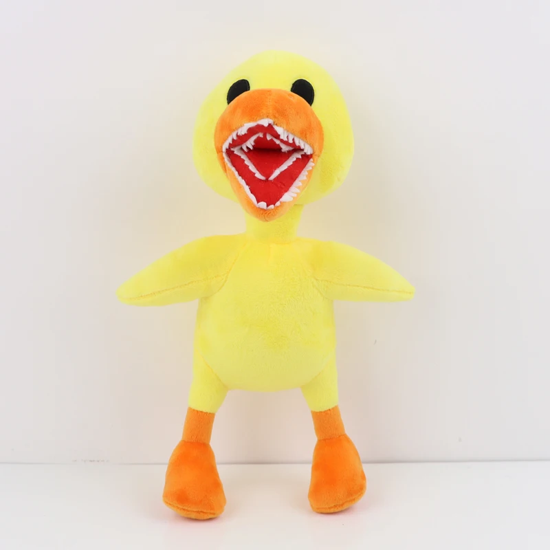 Personalized Rainbow Friends Yellow Duck Plush Anime Doll Game 