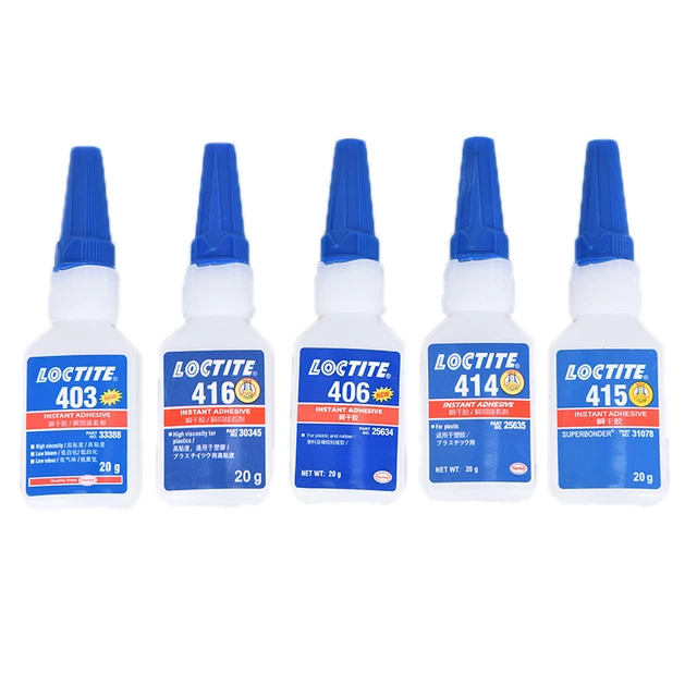 20g 500g Loctite 401 402 403 404 406 407 Super Glue 408 411 412 414 415 416  417 425 431 435 460 495 496 498 Adhesive Instant