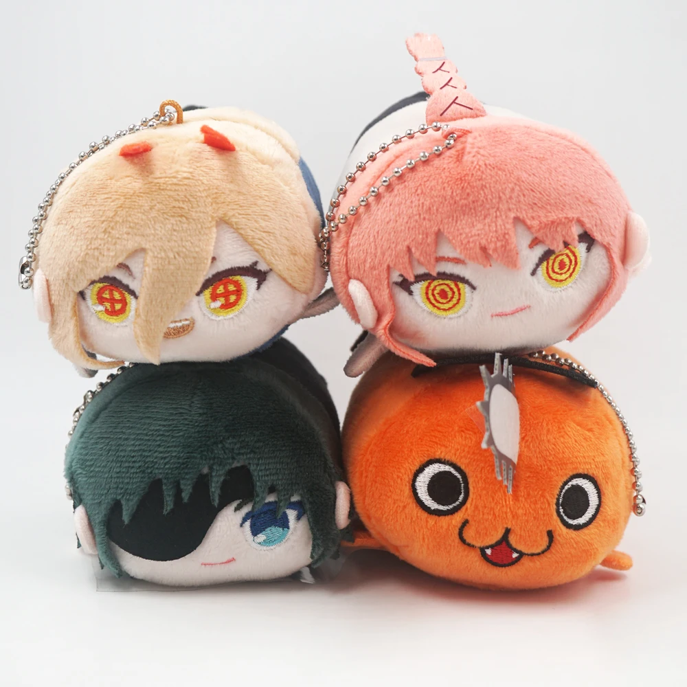 

Chainsaw Man Anime Denji Pochita Makima Power Himeno 9cm Plush keychain