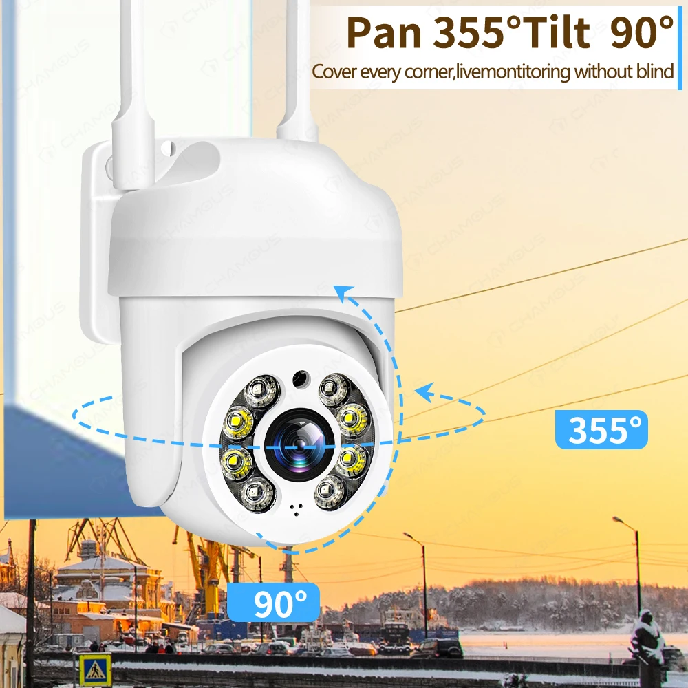 Ip Camera Wifi Mini Cam Web Wifi Usb Night Surveillance Camera Home Outdoor  360 Wireless Wi-fi