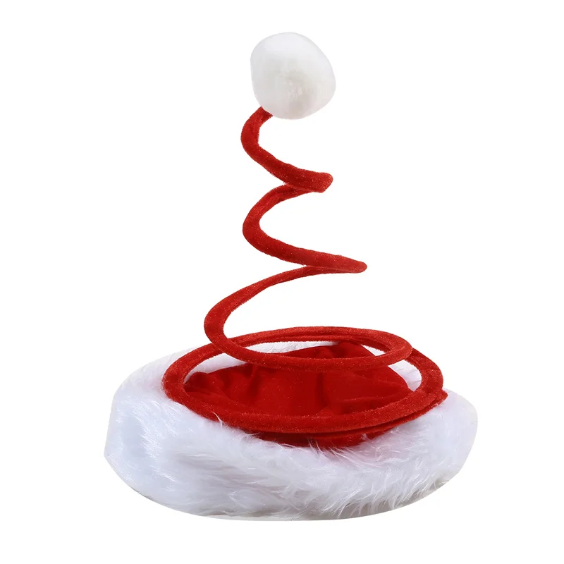 Christmas Spring Hat Santa Claus Costumes Hats Headwear Santa Cap Christmas Party Supplies Props Cosplay Hat