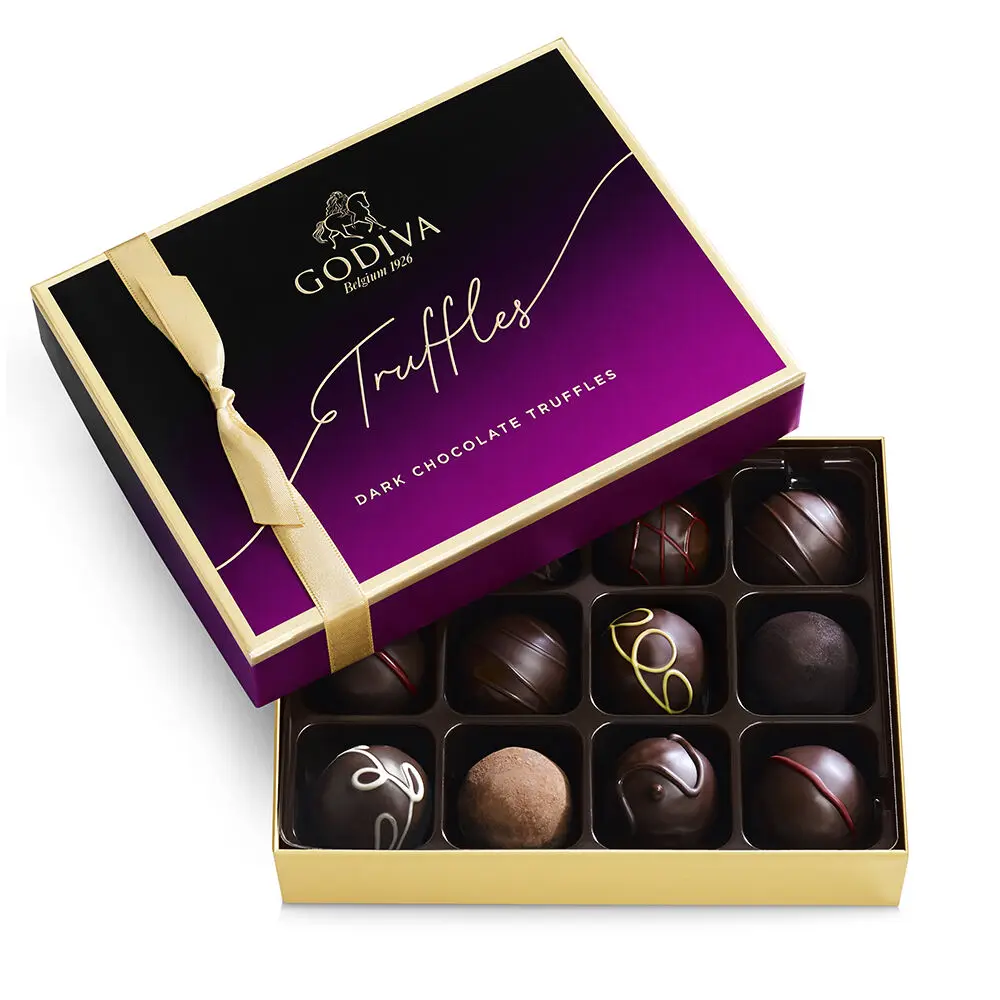 Chocolate Gift Box Custom Luxury Gift Paper Chocolate Packing Box manufacturer Magnetic Chocolate gift packaging boxes with insert