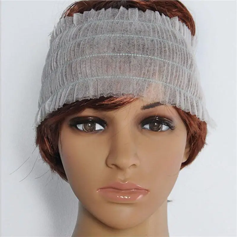 

Беззапаховая белая повязка на голову, легкая и дышащая одноразовая повязка на голову для здоровья и красоты, одноразовая повязка на голову