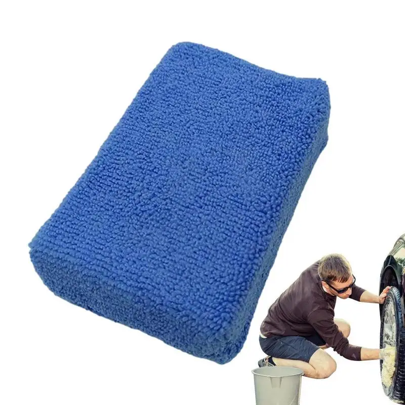 

Car Wash Sponge Car Wash Mitt Car Glass Cleaner Car Cleaning Supplies All Purpose Cleaning Sponges Car Accessories For Men