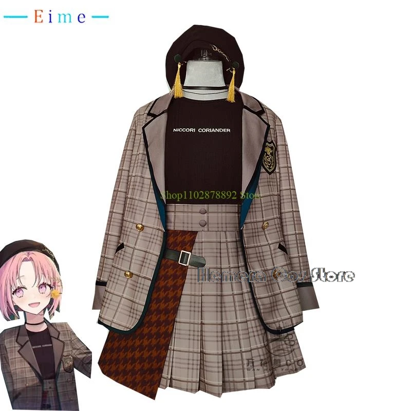 

Project Sekai Ootori Emu Cosplay Costume Colorful Stage Uniforms Autume Winter Anime Clothing Halloween Party Girls Women Suit
