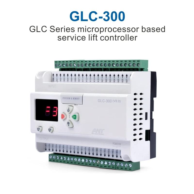 

Freight Elevator Sundries Ladder controller ANT GLC-300 Simple Lift Hydraulic Ladder PLC glc300