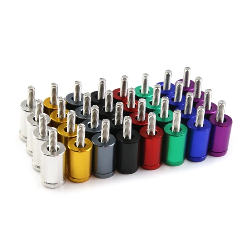 

Hood Spacer Riser Hood Riser Aluminum Alloy Car Hood Vent Spacer Riser Hole Diameter 6mm drop shipping