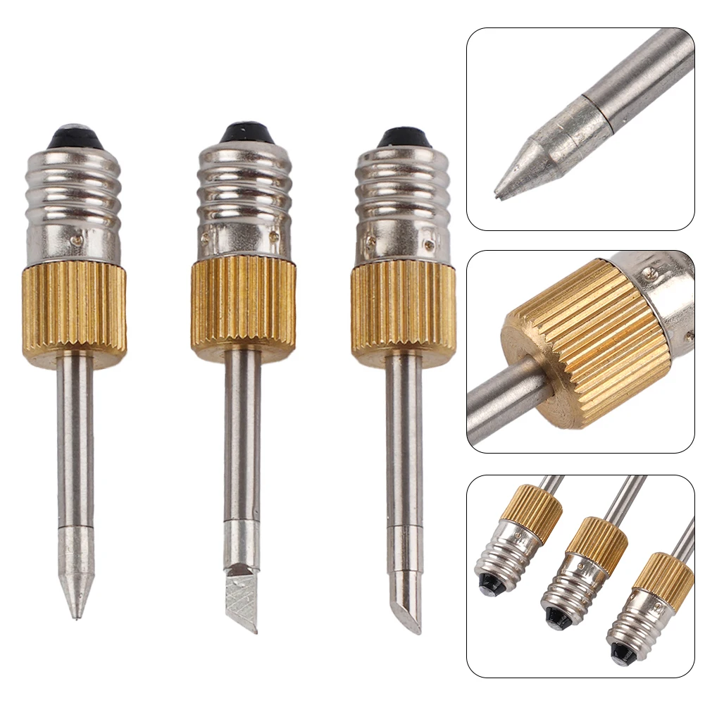 

E10 Interface Soldering Iron Tips Welding Tips USB Soldering Tip Set B C K Type Resistant To Corrosion And Rust Portable
