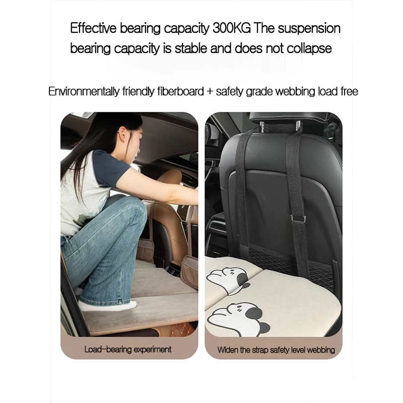 Car Summer car rollaway bed rear seat car mattress rear passenger travel bed SUV sleeping mat in sleep