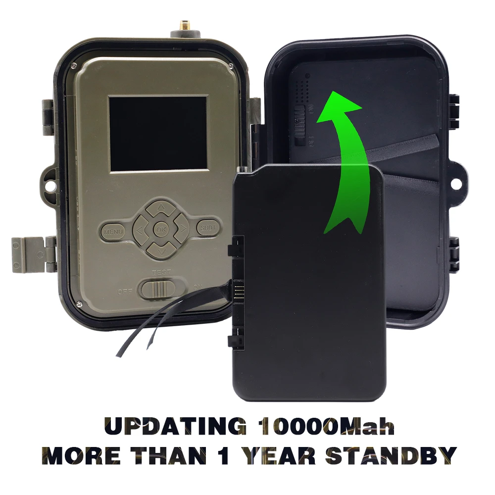 10000mah Lithium Battery Rechargerable Batteries For Suntekcam