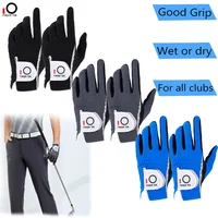 6 Pcs All Weather Grip Soft Breathable Golf Rain Gloves for Men Left Right Hand Hot Wet Weathersof S M ML L XL Drop Shipping 1