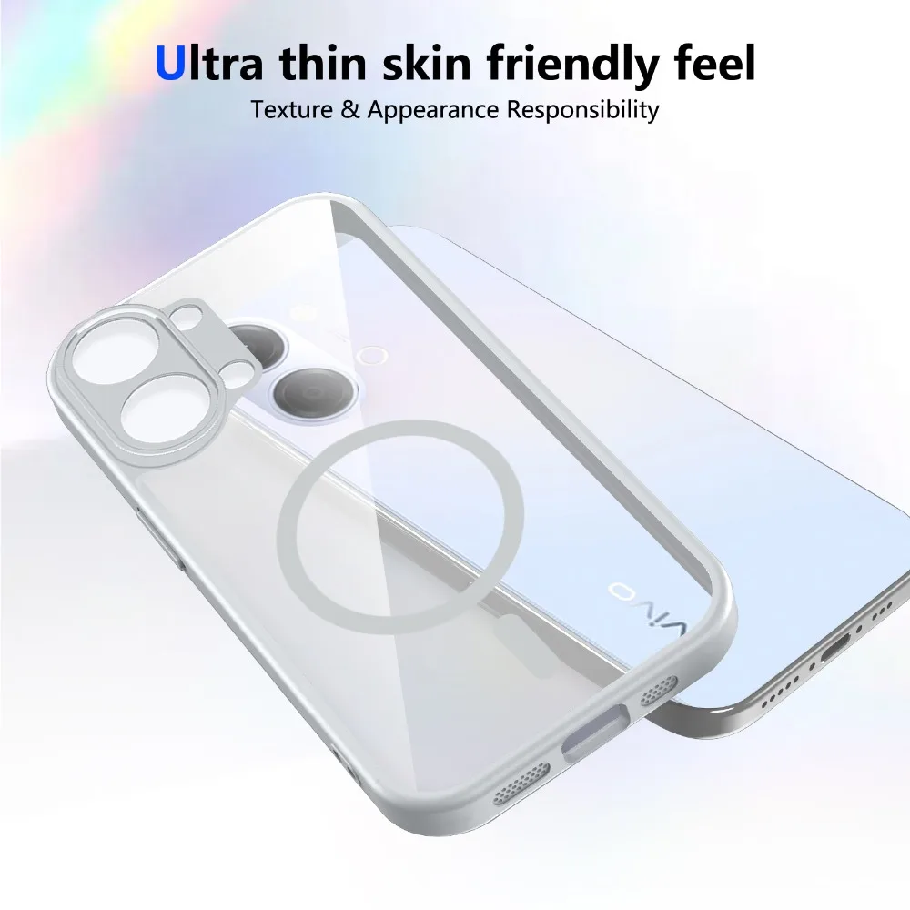 Premium Magnetic Armor Phone Case – Luxury Protective Back Cover