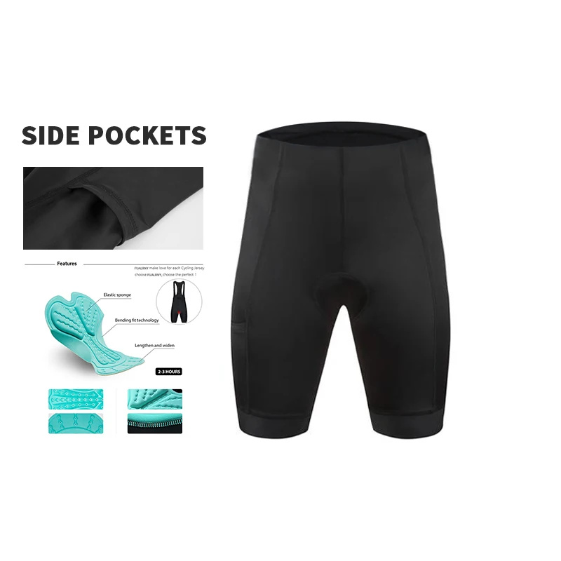 Bicycle Bib Shorts Men Wear Cycling