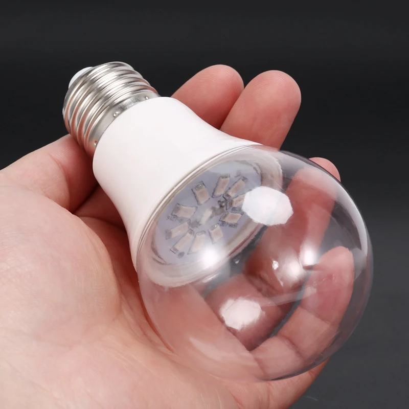 6 개 RZWD144 E27 5W 식물 빛 LED 스마트 램프 AC100-265V 전구