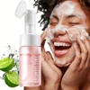 GZE Combo Skin Face Cleanser 100ml Hydrating Gentle Daily Facial Wash Liquid To Foam Formula With Brush 1