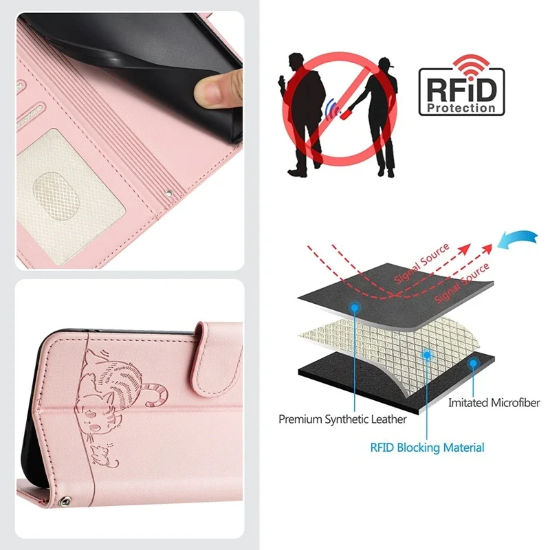 Luxury Leather Wallet Anti-Theft Flip Phone Cover Coque