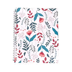 Double - Sided Japanese Minimalist Refillable Planner Notebook with Coil Binding (Style 2)