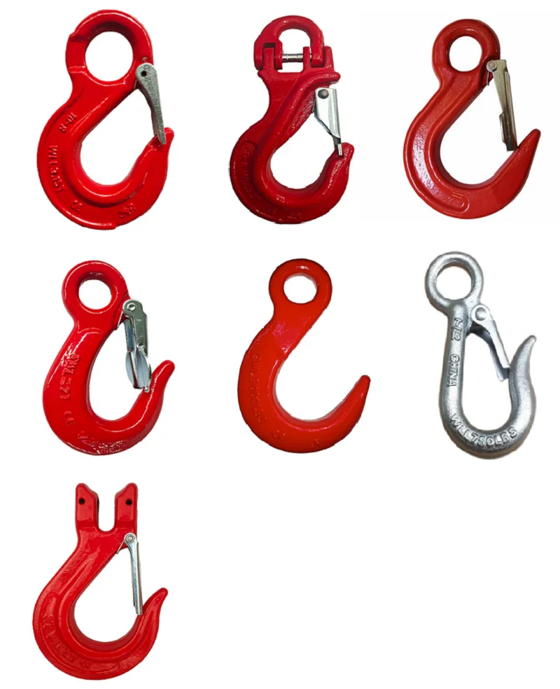 Gancio Di Sollevamento Da 2 Tonnellate - In Acciaio Legato Con Chiusura Sicurezza | Per Edilizia E Gru - Foto 11