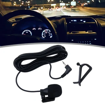 Microfono per auto 3 metri Microfono esterno da 2,5 mm per ricevitore radio stereo Pioneer per auto Microfono vivavoce audio