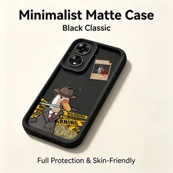 Custodia per telefono in silicone con anatra combattente stravagante