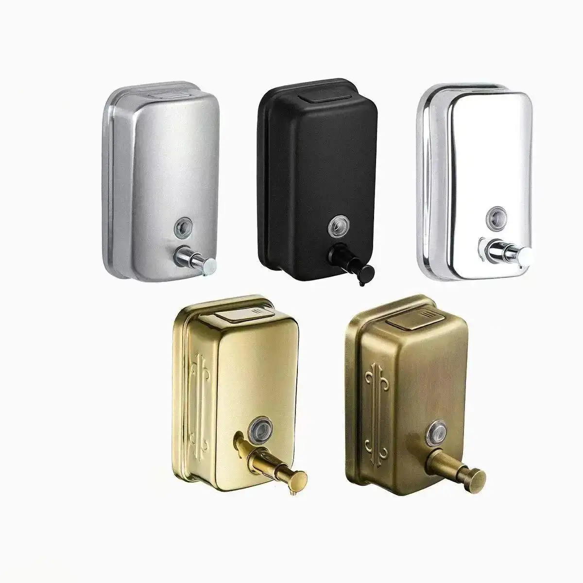 500/800/1000ml304StainlessSteelSoapDispenserWallMountedBathroomKitchenSoapDispenserHotelRestaurantHandSoapBottle-AliExpress13