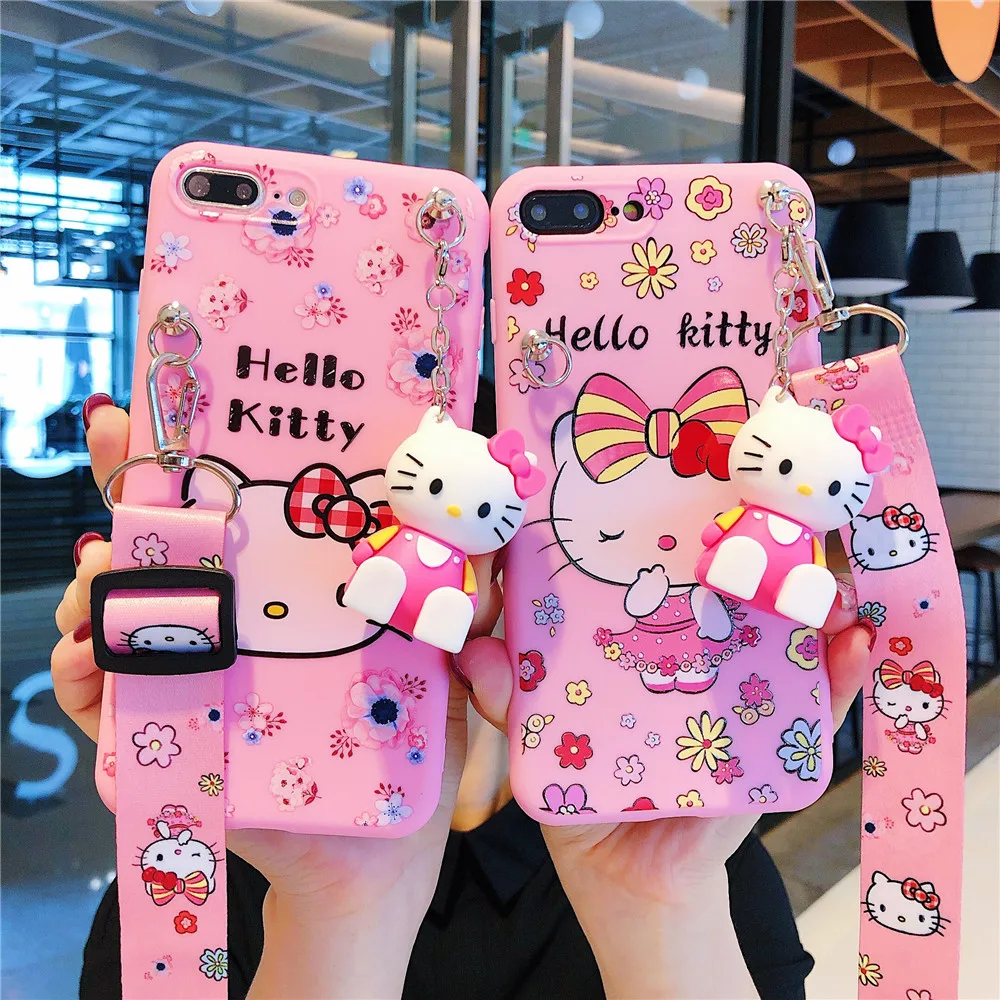 Kitty Phone Cover For Oppo A12 Phone Case OPPO A12 Shiny Ring Case