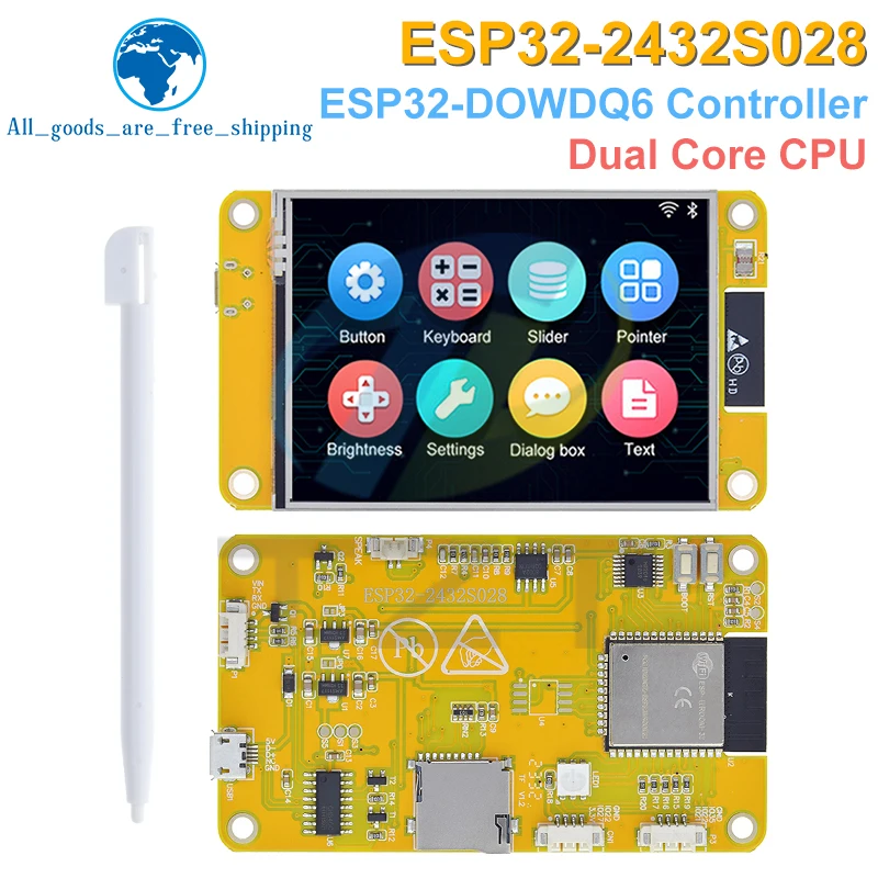 TZT ESP32 LVGL     , 2.8 ġ LCD TFT , 240*320 Ʈ ÷ ȭ, ġ 